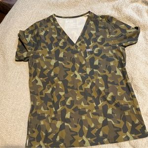 Figs Medium Freex Catalina One pocket scrub top